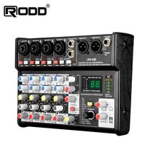 24bit High Sample Versatile Mixer Sound Card Live With Mixers Home KTV Show Effectors Mixers