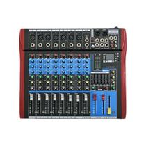 Small Home Mixer Stage Performance Microphone Recordings Effectors Wedding USB Bluetooth Audio mixer