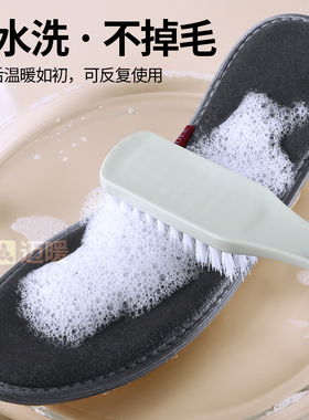 男士冬季雪绒棉保暖鞋垫防寒加绒