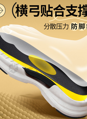 卡特CAT鞋垫大黄靴超软防痛