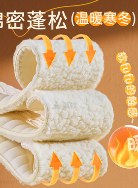 羊毛羔超软乳胶保暖鞋垫防寒暖脚