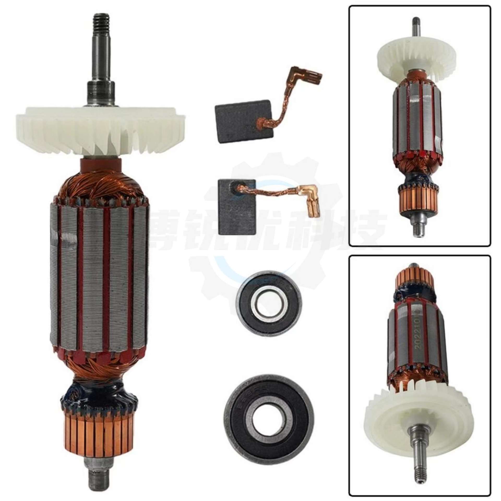 9555NB角磨机转子锚杆9553HB 9553HN配件9554NB铜电动机电动工具 - 图2