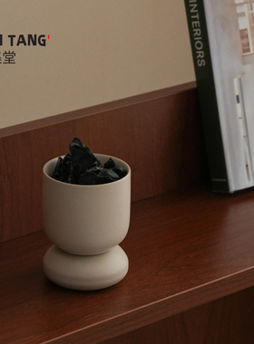 宜集堂墩墩中古风散香器陶瓷精油香薰炉扩香器杯香薰器室内家用