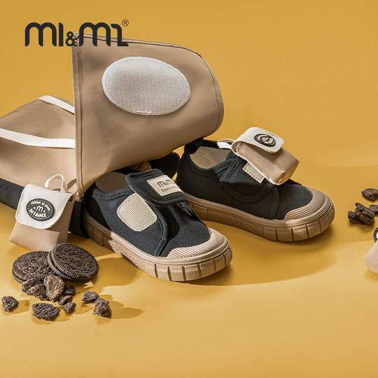 m1m2西班牙童鞋儿童帆布鞋新款女童幼儿室内鞋中小童男宝宝宽头鞋