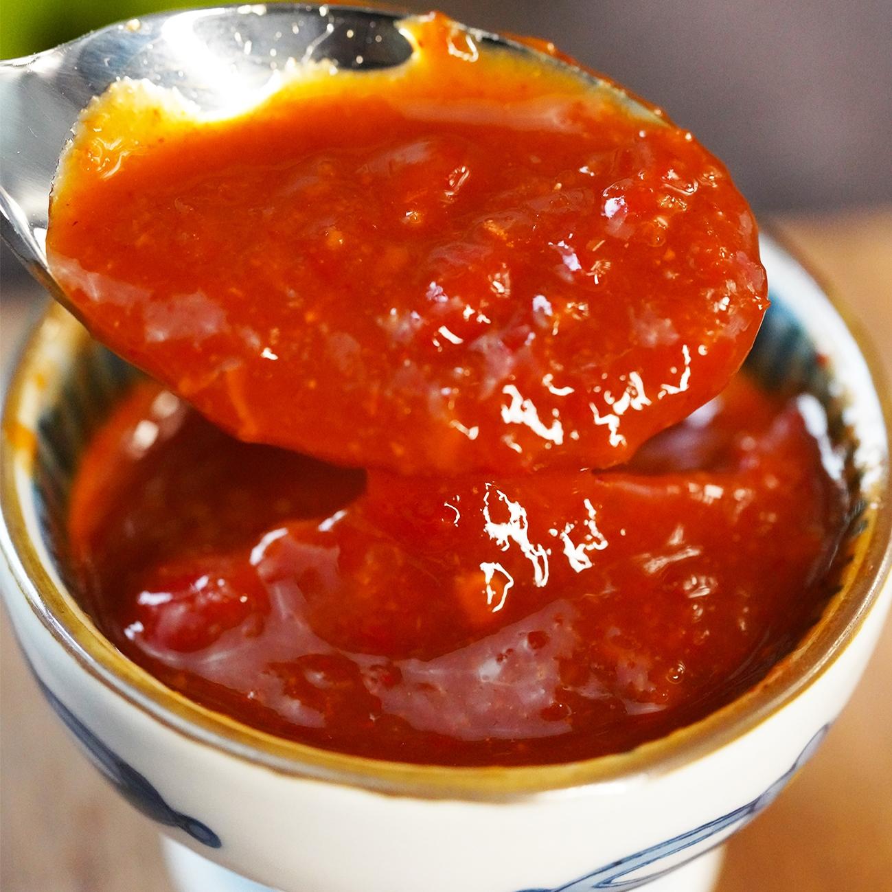 鹤之味韩式烤肉蘸酱200g2袋韩国生菜五花肉烧烤蘸料蒜蓉东北辣酱