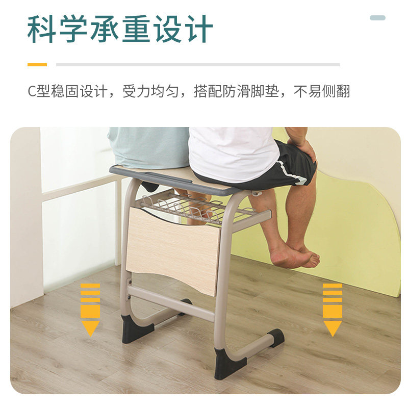 双人桌椅自习室课桌椅教室学校辅导培训机构补习班中小学生写字桌,淘宝优惠券,粉丝福利购,淘宝优惠卷