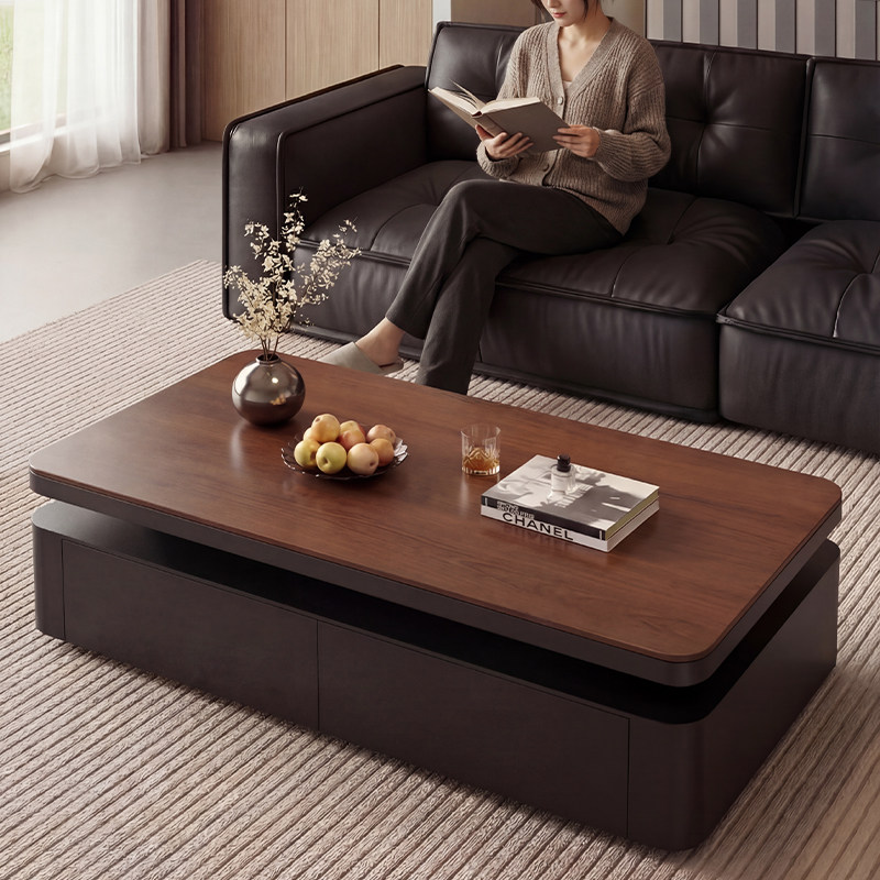 2026款中古风茶几客厅家用小户型意式极简高级感长方形网红小桌子,淘宝优惠券,粉丝福利购,淘宝优惠卷