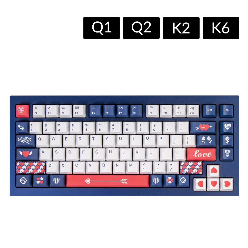 Keychron PBT热升华键帽OEM高度矮轴ABS透光机械键盘增补小全套,淘宝优惠券,粉丝福利购,淘宝优惠卷