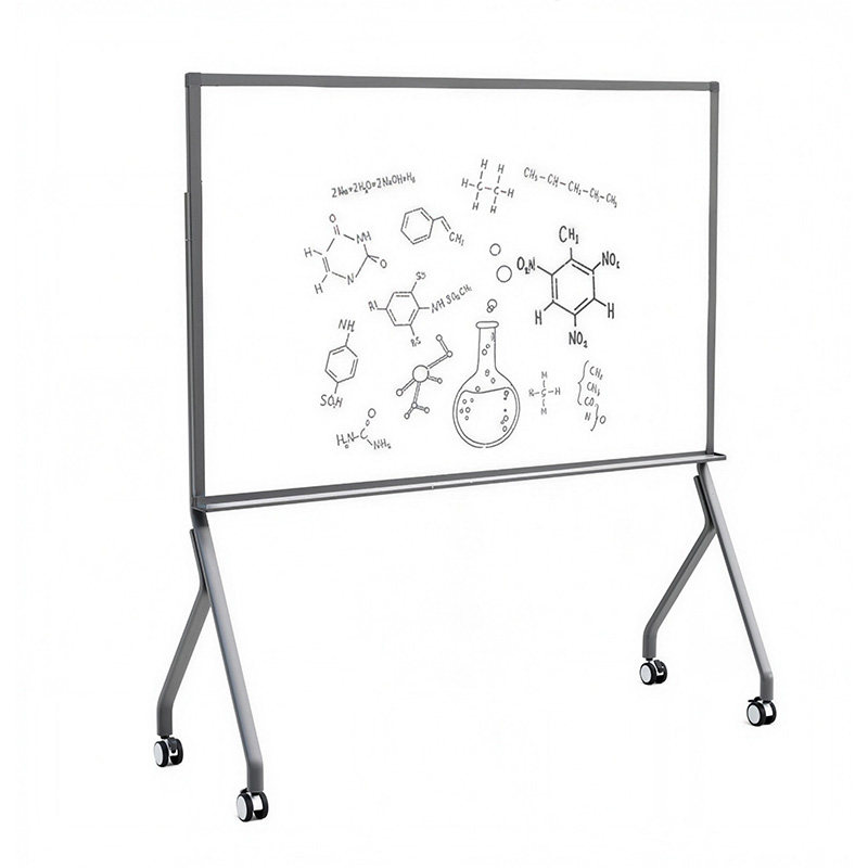 人字型支架式玻璃白板家用白板写字板会议办公教学记事板大黑板涂鸦移动白板带轮留言可擦写儿童教学培训,淘宝优惠券,粉丝福利购,淘宝优惠卷