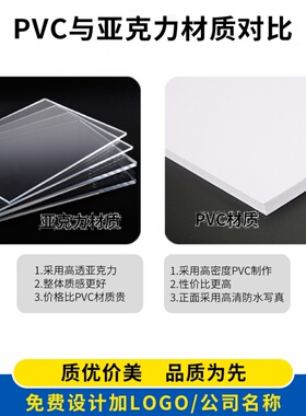 亚克力工厂车间公示栏展示板定制