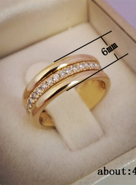 惠潭经典婚礼女性戒指简