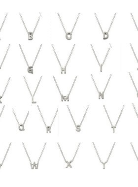 20HotAide纯银首字母吊