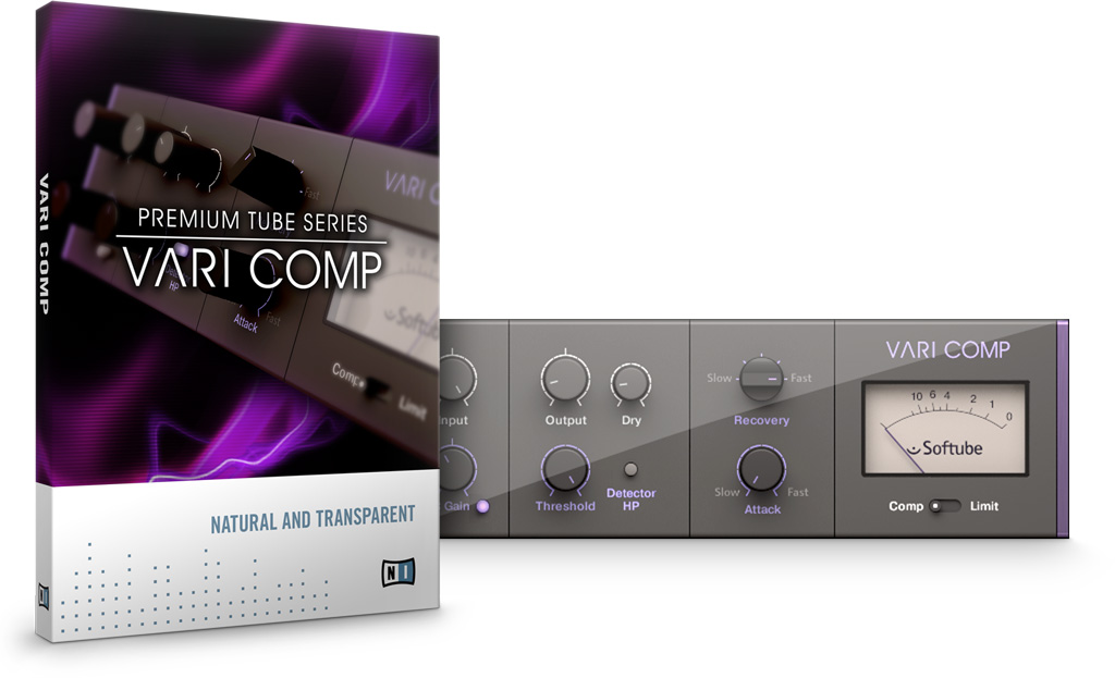 Native Instruments Vari Comp 双通道压缩器模拟高通侧链Win/Mac - 图3