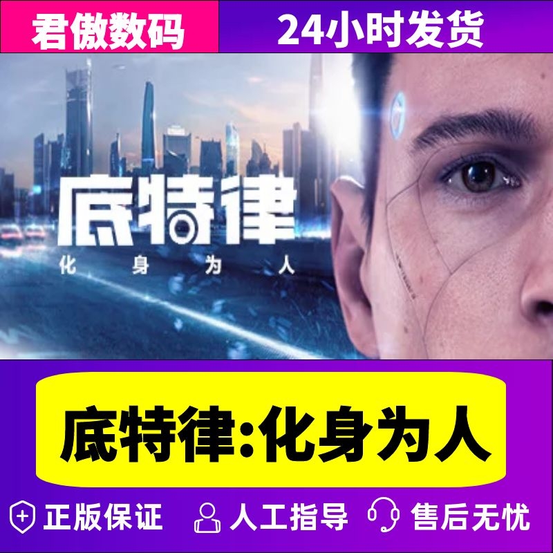 Steam PC正版 游戏  底特律变人 化身为人 Detroit Become Human 激活码 cdkey 全球key - 图2