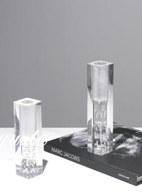 简约干花瓶客厅茶几餐厅吧台柜阳台民宿样板间花器软插装饰品摆件