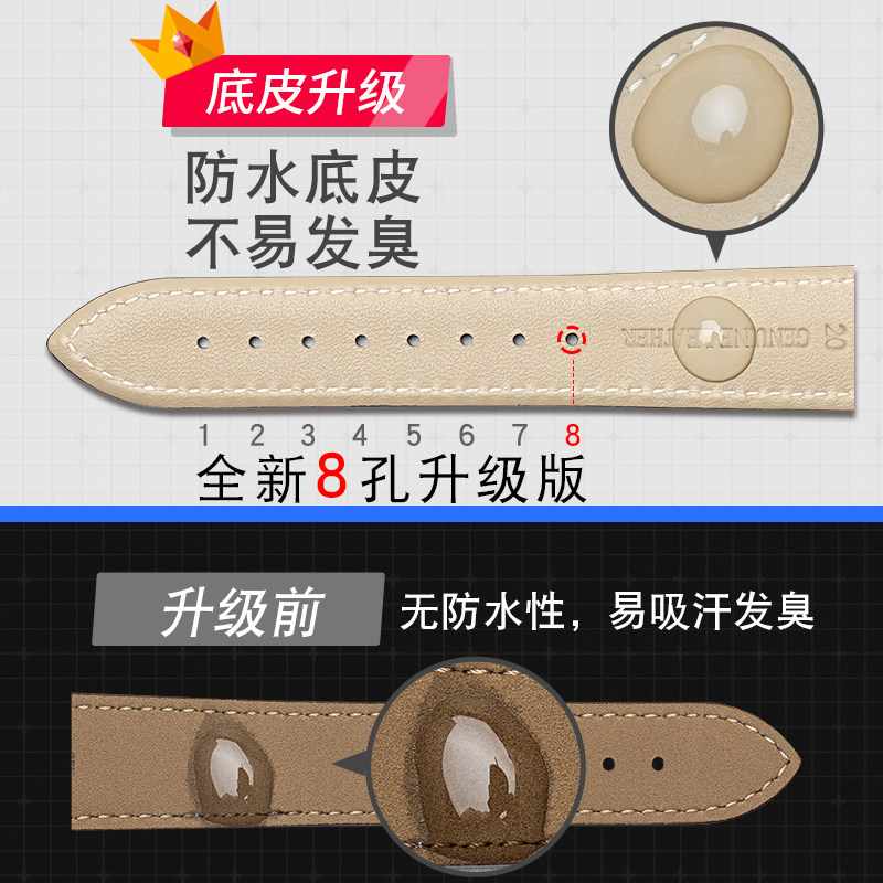 男蝴蝶扣表链女配件手表带天王表带 tokjeso手表配件