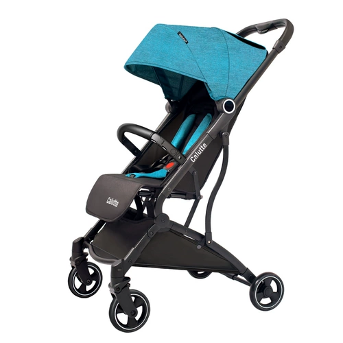 calutte Сверхлегкая портативная коляска для близнецов для новорожденных, съёмная тележка с сидением для двоих, можно сидеть и лежать