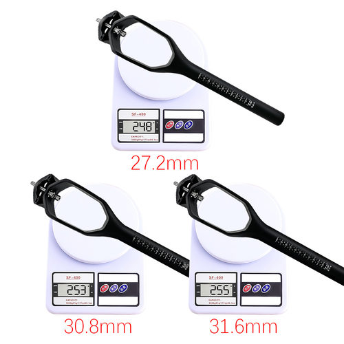 BALUGOE全碳纤维场地车死飞车山地车公路车自行车坐管坐杆座管 - 图1