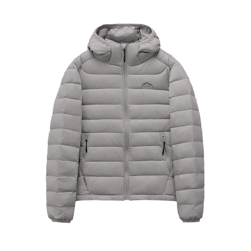 90白鸭绒轻薄排骨羽绒服女短款秋冬季小个子短款连帽时尚保暖外套 - 图0