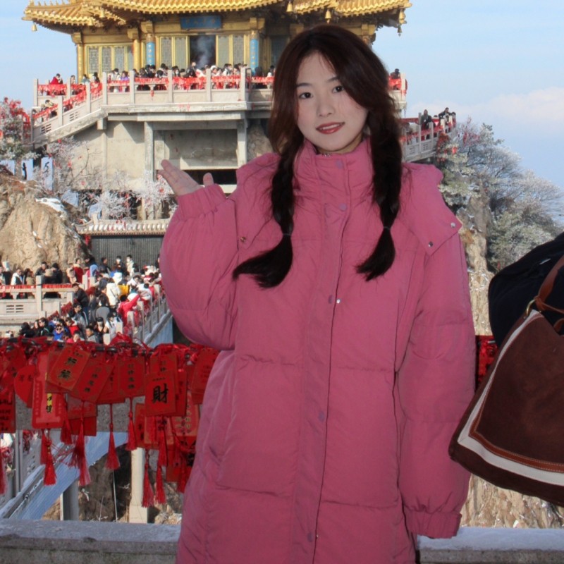 长款加厚保暖羽绒棉服女2025秋冬季新款过膝高端小众设计感外套潮,淘宝优惠券,粉丝福利购,淘宝优惠卷