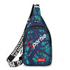 Outdoor sports cycling bag multifunctional crossbody small chest bag