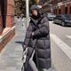 Shuiyun Down Cotton Clothes for Women Long Thickened Warm