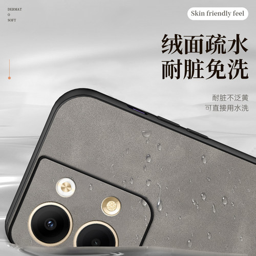 适用于opporeno8pro手机壳reno9/10/11小羊皮保护壳reno12新款2025全包防摔RENO8高档软r7男女简约纯色外壳p+ - 图3