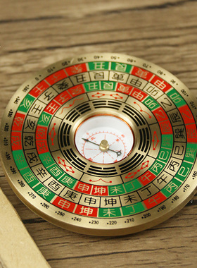 高精度随身携带袖珍圆形二寸罗盘