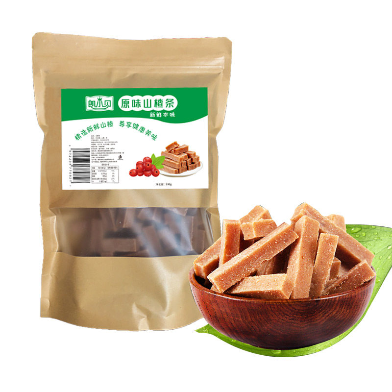 朗小贝500g*2袋大包装制品山楂条 朗小贝食品山楂类制品