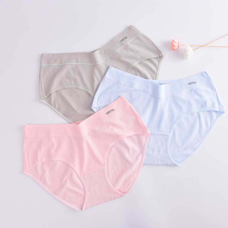孕妇低腰纯棉裆200斤孕中晚期内裤 优孕芳内裤