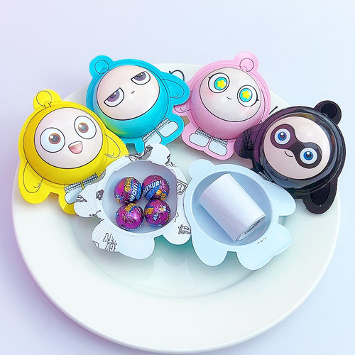 正版蛋仔派对巧利跳软糖葡萄味跳跳糖儿童休闲零食玩具糖果批发 - 图1