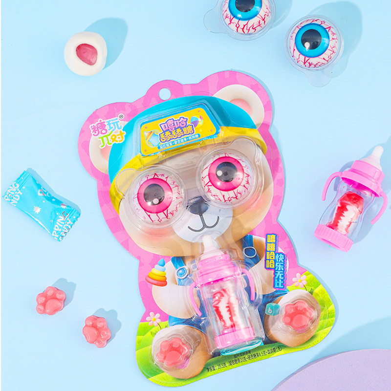 嘻哈舔舔糖萌趣小熊爆酱软糖奶瓶造型水果味跳跳糖儿童玩具糖批发,淘宝优惠券,粉丝福利购,淘宝优惠卷