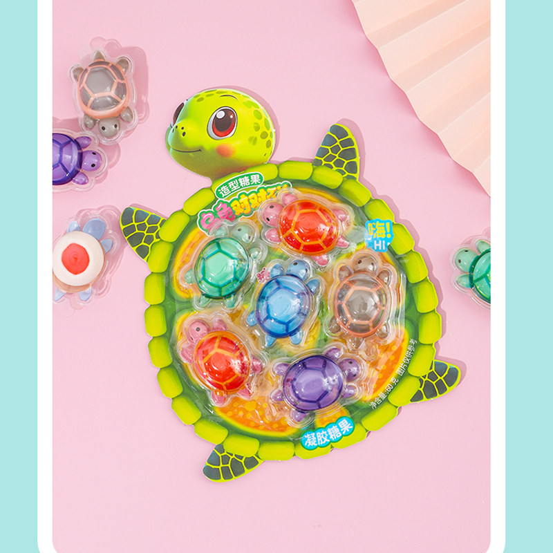 糖玩π对60g乌龟对对碰酸甜果味爆酱夹心软糖儿童零食玩具糖批发,淘宝优惠券,粉丝福利购,淘宝优惠卷