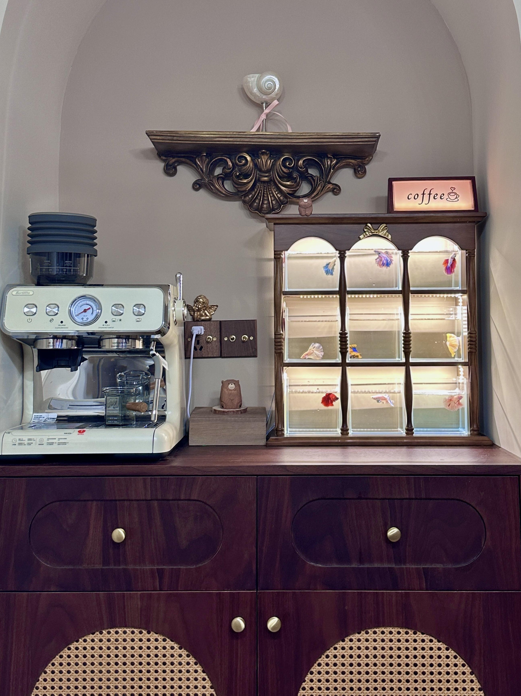 鱼缸造景生态缸小型桌面缸造景缸水族箱造景缸水族箱造景缸水族箱,淘宝优惠券,粉丝福利购,淘宝优惠卷