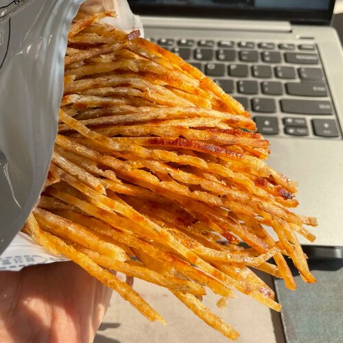 青岛特产烤明太鱼丝干开袋即食非延边海鲜休闲追剧小零食山东特产 - 图2