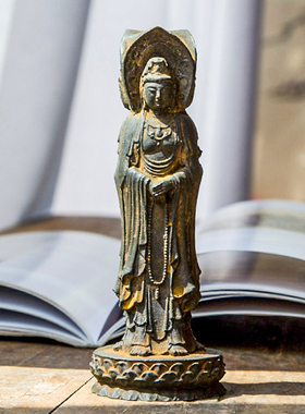 中式禅意南海观音菩萨佛像阿弥陀