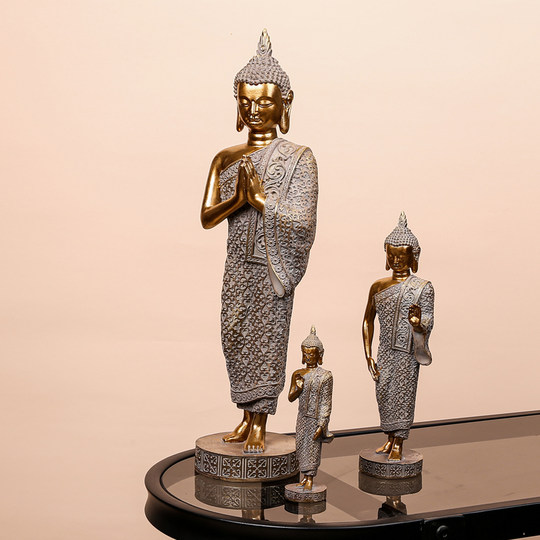 Artesanías decorativas de estilo tailandés.