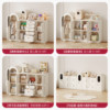 Children's storage cabinet, feeding table, baby product storage rack, wardrobe storage cabinet