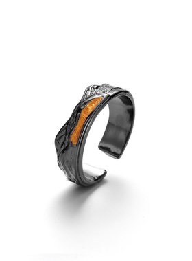 国风潮铜镀银手工饰品