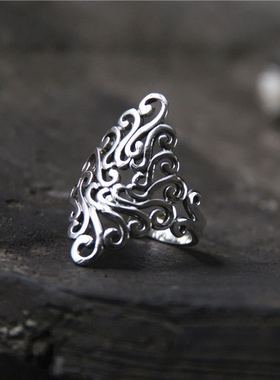 国风潮铜镀银手工饰品