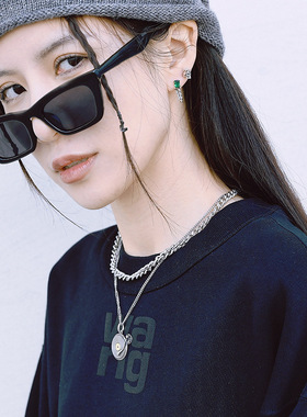 国风潮铜镀银手工饰品