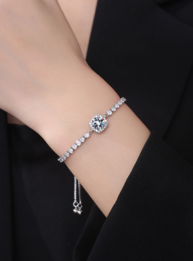 仿莫桑石简约百搭气质手饰品礼