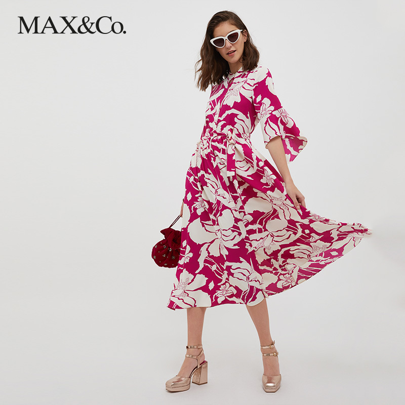 MAX&Co.秋冬新款时尚连衣裙女7224032003008maxco-图0