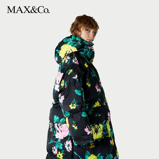 MAX&Co.秋冬联名长款双面棉服夹克8496014202