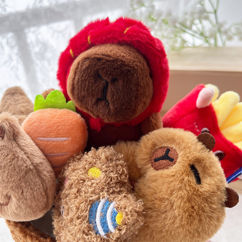 公仔花束生日礼物卡皮巴拉创意花束礼品送女朋友圣诞节情人节礼物