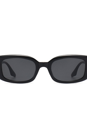 日系cherrykoko年老店 长方形小框细腿墨镜女新款欧美眼镜太阳镜