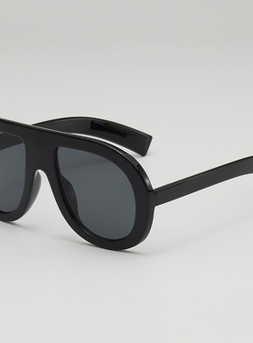 日系CherryKoko欧美复古大框飞行员式蛤蟆镜女潮高级感太阳镜男