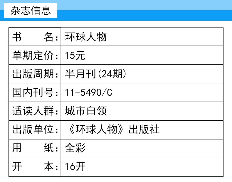 【现货速发】环球人物杂志2021年4月下第8期总第443期  热点人物时事过期刊单本 - 图2