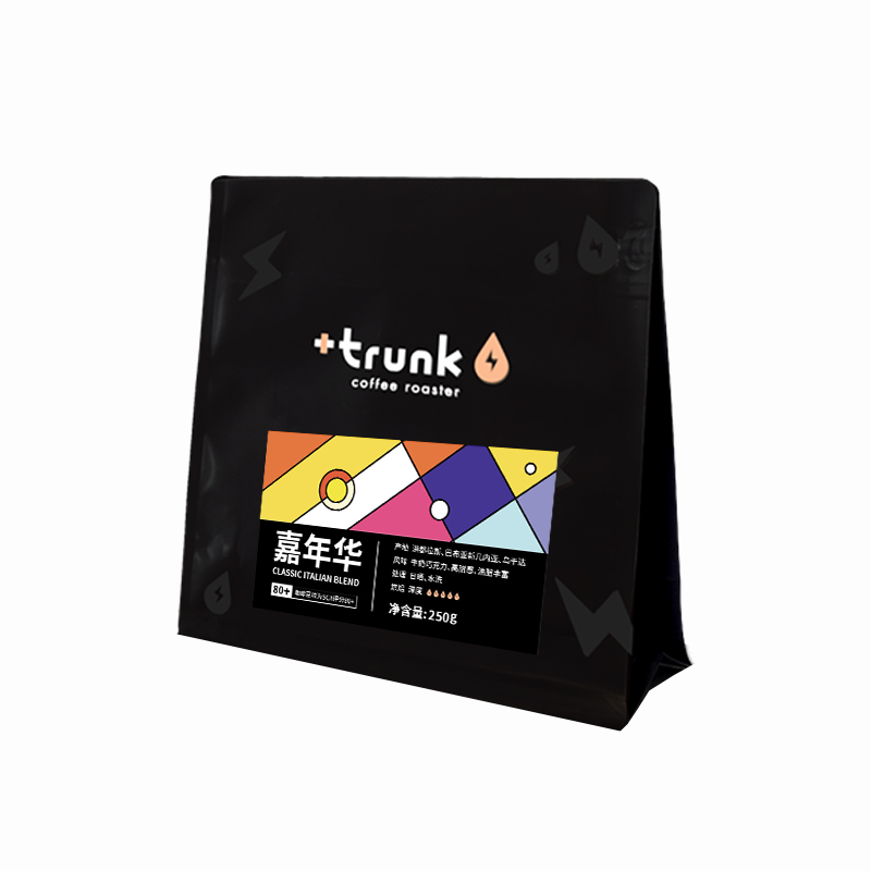 深烘经典意式拼配咖啡豆嘉年华重度烘焙曼特宁浓缩低酸黑美式拿铁 - 图3