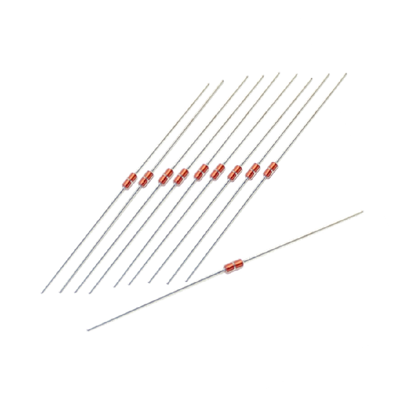 MF58-103F3950/104/153/203/503/502 NTC玻璃热敏电阻10K/15/100K - 图1